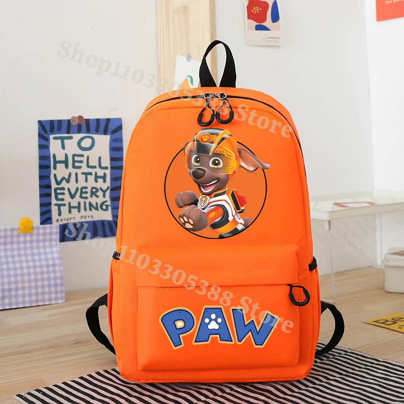 Mochila Paw Patrol Impermeable Nylon - Alta Capacidad para Estudiantes - Huellitas de Vida