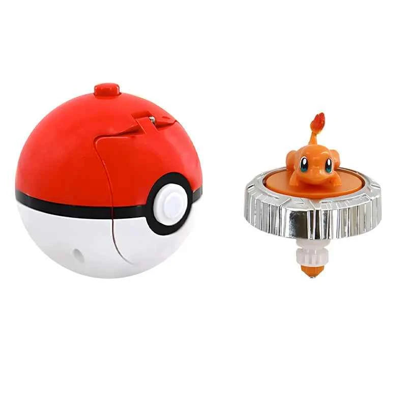 Peonza Batalla Pokémon Arena - Spinning Top Pikachu Charmander Squirtle Niños