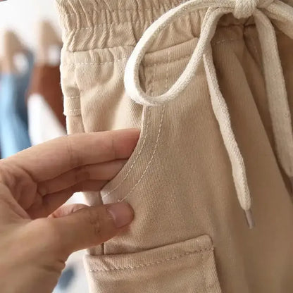 Pantalones Cargo Niños 2-8 Años - Pantalón Deportivo Casual Bolsillos