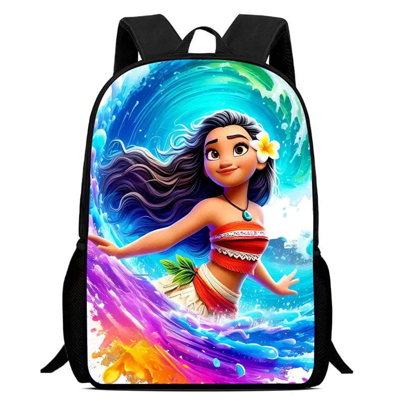 Mochila Moana para Kindergarten - Ligera y Duradera Cartoon Disney - Huellitas de Vida