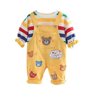 Conjunto Bebé Overol Primavera Otoño