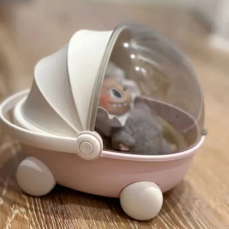 Cochecito de Bebé Labubu Mokoko - Storage Box Sleep Cradle Cart - Huellitas de Vida