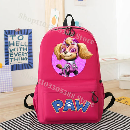 Mochila Paw Patrol Impermeable Nylon - Alta Capacidad para Estudiantes - Huellitas de Vida