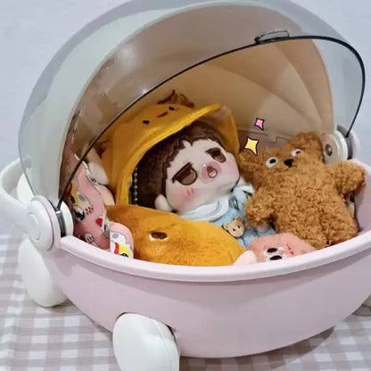 Cochecito de Bebé Labubu Mokoko - Storage Box Sleep Cradle Cart - Huellitas de Vida
