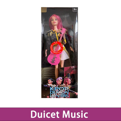 Muñeca Vinilo Anime K-Pop 30cm Rumi Mira Zoey - Cazadores Demonios Regalo Niñas