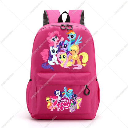 Mochila My Little Pony para Estudiantes - Gran Capacidad Vuelta al Cole - Huellitas de Vida