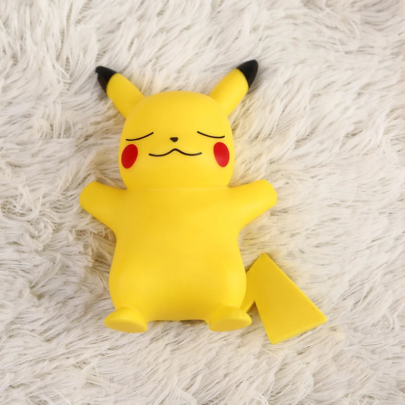 Lámpara Nocturna Pikachu Pokémon - Luz Mesita Noche Niños Juguete Luminoso Regalo Cumpleaños - Huellitas de Vida
