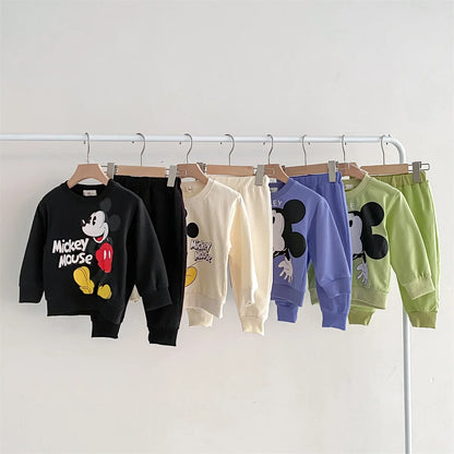 Conjunto Deportivo Mickey Mouse Niños - Sudadera y Pantalón Disney 2 Piezas