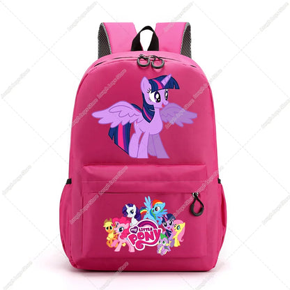 Mochila My Little Pony para Estudiantes - Gran Capacidad Vuelta al Cole - Huellitas de Vida
