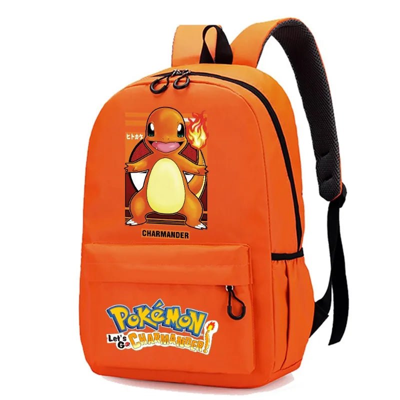 Mochila Pokémon Pikachu Gran Capacidad - Anime Escolar Primaria - Huellitas de Vida