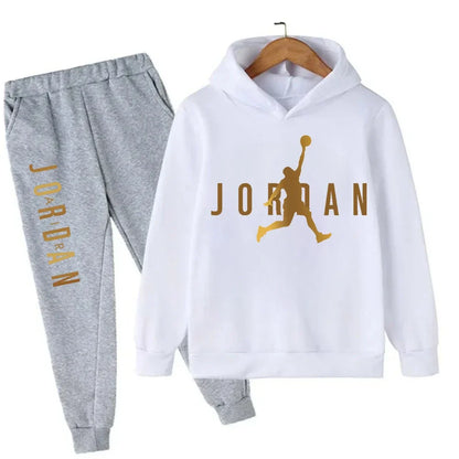 Conjunto Deportivo Slam Dunk Niños - Sudadera y Pantalón Baloncesto 2 Piezas