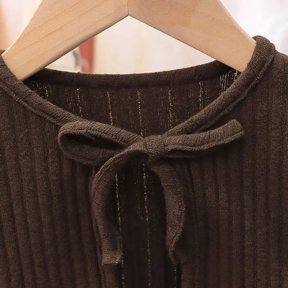 Conjunto Vestido Niñas Primavera Otoño