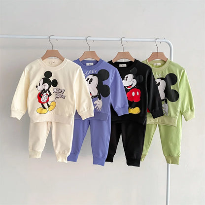 Conjunto Deportivo Mickey Mouse Niños - Sudadera y Pantalón Disney 2 Piezas