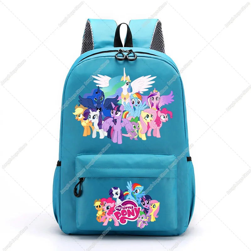 Mochila My Little Pony para Estudiantes - Gran Capacidad Vuelta al Cole - Huellitas de Vida