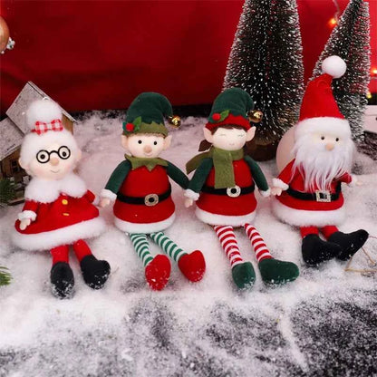 Elfos Navidad Peluche Colgantes Árbol - Muñecos Decoración Navideña Niño Niña Regalo