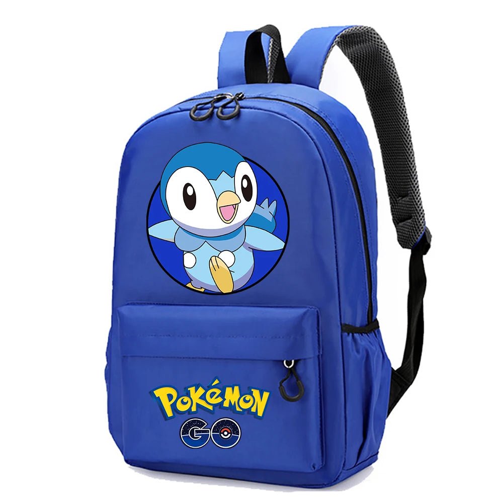 Mochila Pokémon Pikachu Gran Capacidad - Anime Escolar Primaria - Huellitas de Vida