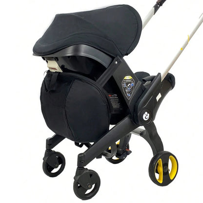 Bolsa Almacenamiento Silla Coche Bebé - Mochila Viaje Compatible Doona Cochecito Accesorios - Huellitas de Vida