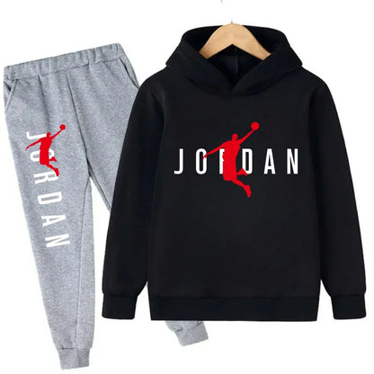 Conjunto Deportivo Slam Dunk Niños - Sudadera y Pantalón Baloncesto 2 Piezas