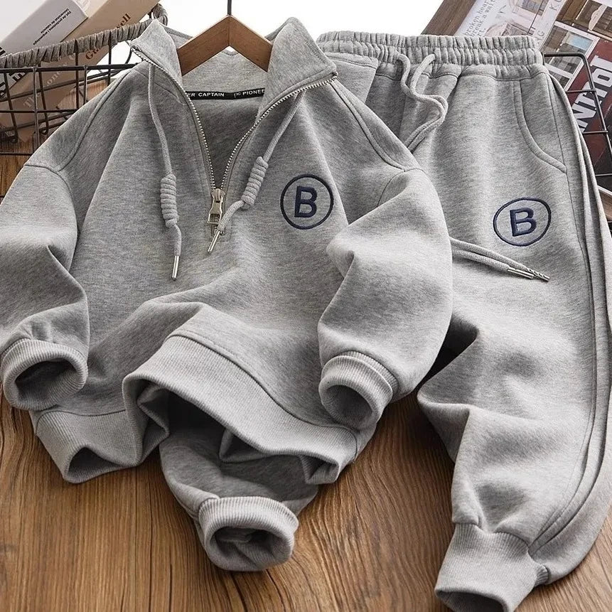 Conjunto Deportivo Niños Sudadera Pantalón - Chándal Primavera Otoño 2 Piezas