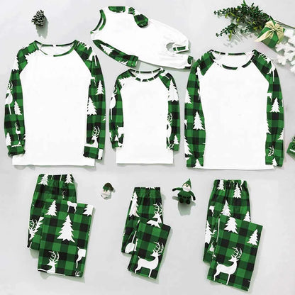 Pijama Navidad Familiar 2 Piezas - Conjunto Mamá Papá Niños Bebé Loungewear