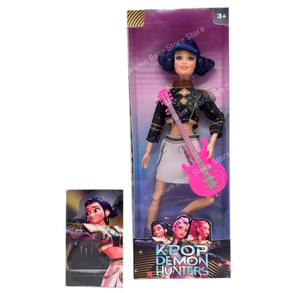 Muñeca Vinilo Anime K-Pop 30cm Rumi Mira Zoey - Cazadores Demonios Regalo Niñas