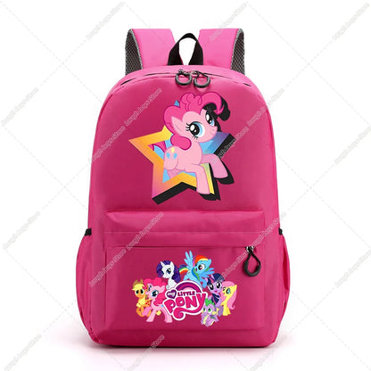 Mochila My Little Pony para Estudiantes - Gran Capacidad Vuelta al Cole - Huellitas de Vida