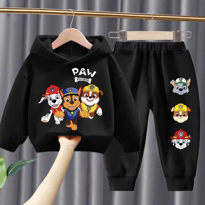 Conjunto de Ropa para Niño Paw Patrol Primavera-Otoño - Sudadera y Pantalón Cómodo - Huellitas de Vida