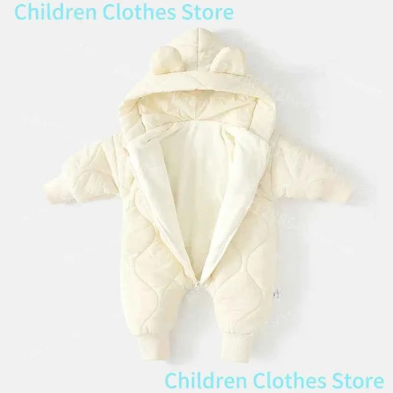 Mono Invierno Bebé Forro Piel Cálido - Buzo Osito Niños Niñas 0-24 Meses