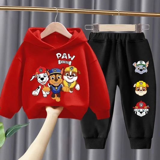 Conjunto de Ropa para Niño Paw Patrol Primavera-Otoño - Sudadera y Pantalón Cómodo - Huellitas de Vida