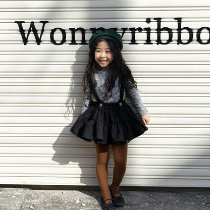 Falda Tirantes Vaquera Niñas Primavera Verano