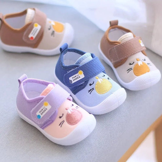 Zapatos para Bebé Suela Suave con Sonido - Anti-Patadas Funcionales - Huellitas de Vida