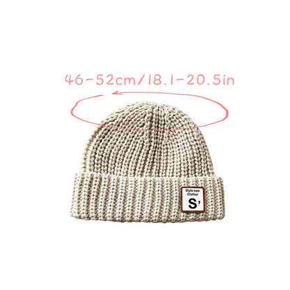 Gorro Bebé Letra S Invierno