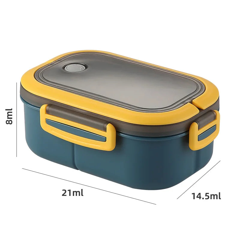 Fiambrera Bento Pokémon Pikachu Capa Simple - Gran Capacidad Niños - Huellitas de Vida