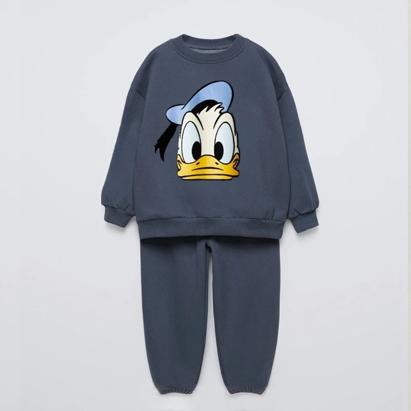 Conjunto Niños 12 meses -6 Años Dibujos Animados - Sudadera y Pantalón Manga Larga