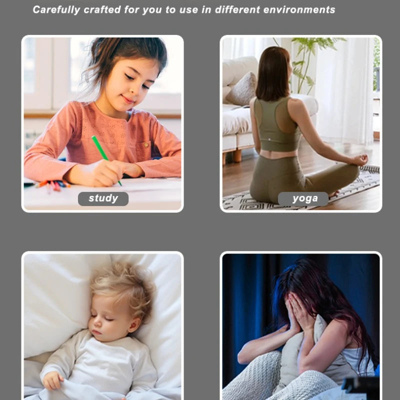 Máquina Ruido Blanco Bebé Lámpara Respiración