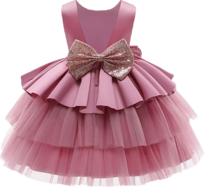 Vestido Bebé Niña Encaje Bautizo