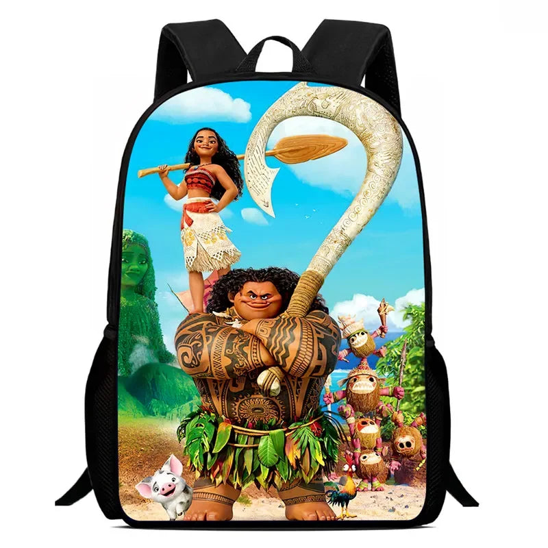 Mochila Moana para Kindergarten - Ligera y Duradera Cartoon Disney - Huellitas de Vida