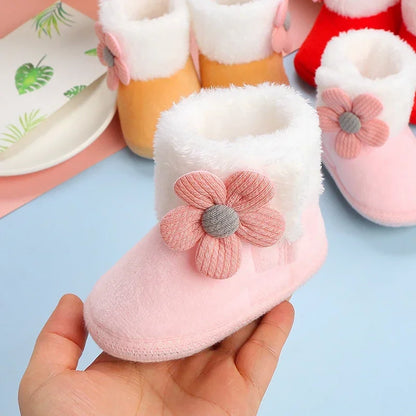 Botitas Suaves para Recién Nacido con Pompón - Calentitas y Cómodas - Huellitas de Vida