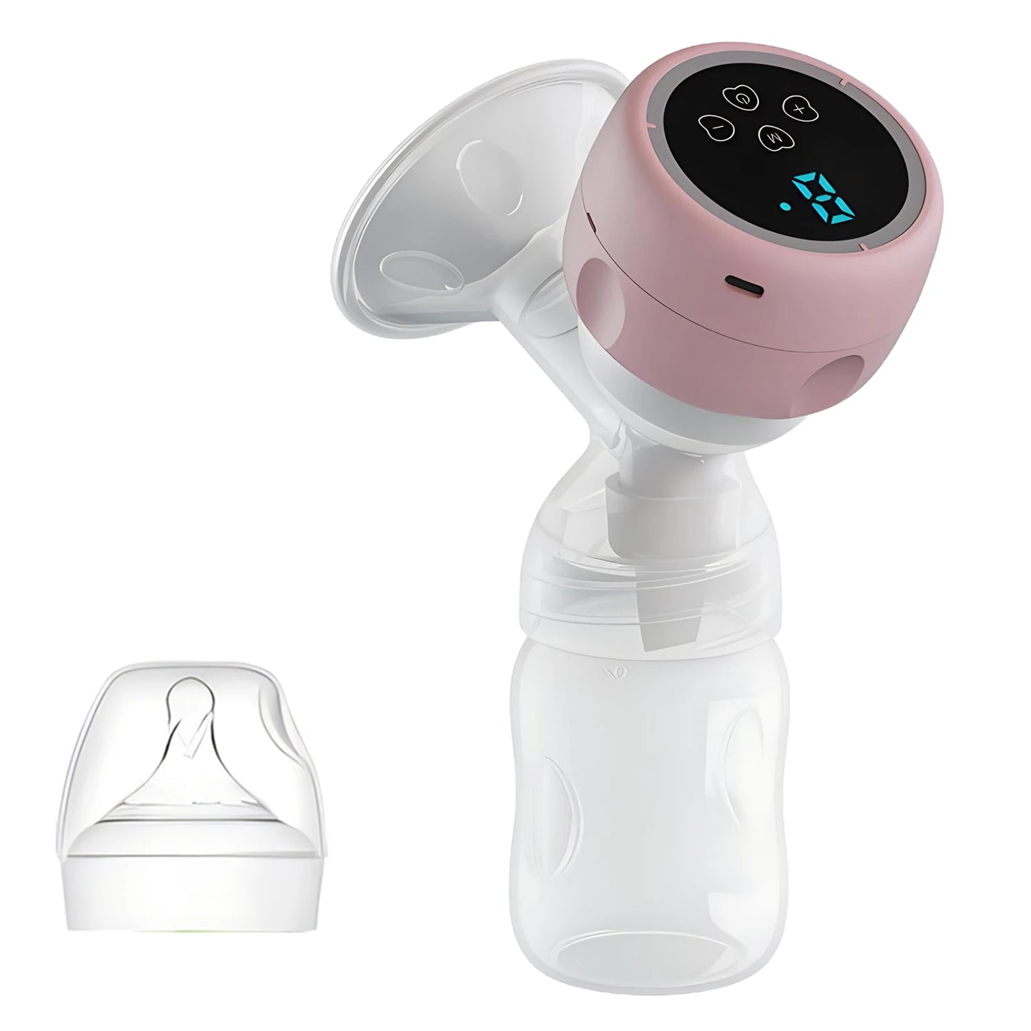 Extractor de Leche Eléctrico Portátil USB - Silencioso y Automático Sin BPA - Huellitas de Vida