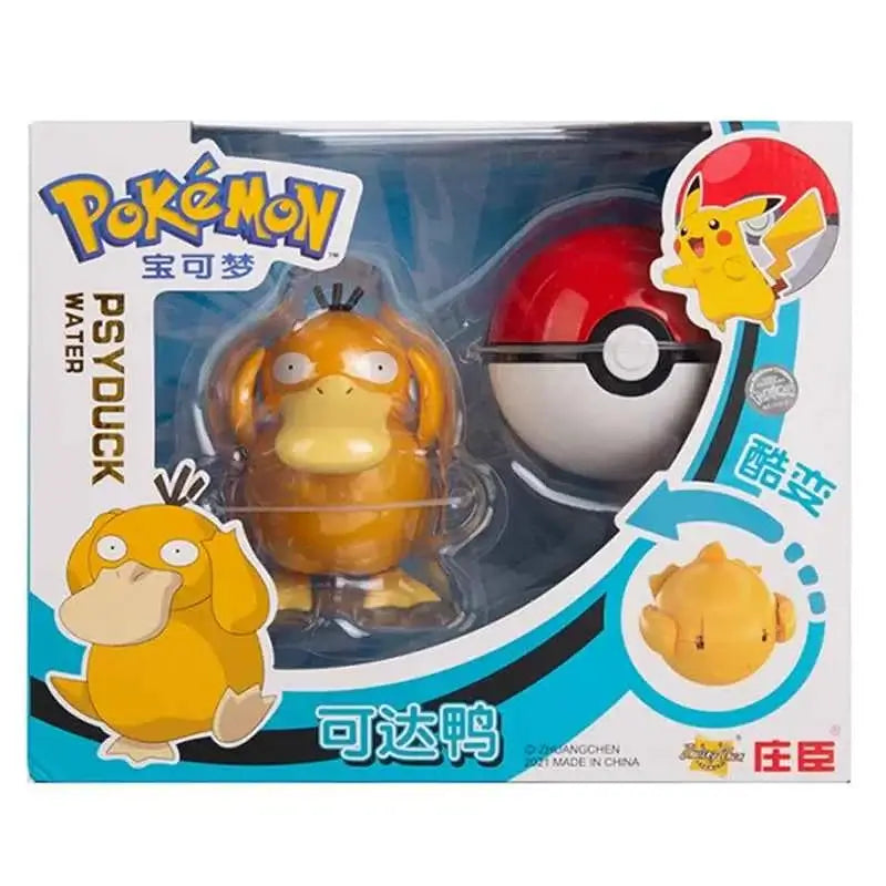 Figura Pokémon Blastoise Transformable - Pokeball Acción Deformación Niños Regalo