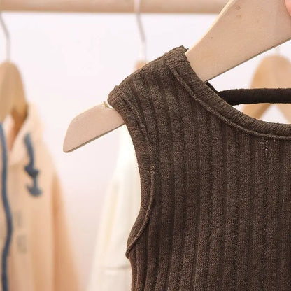 Conjunto Vestido Niñas Primavera Otoño