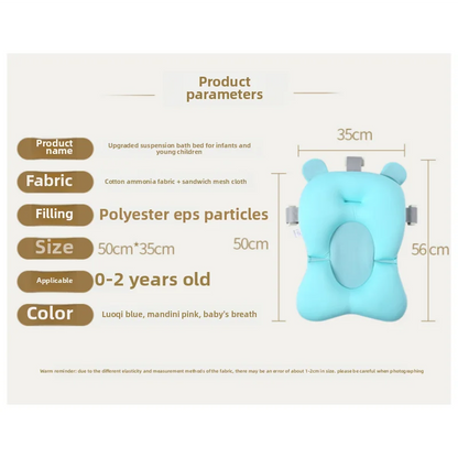 Red Baño Bebé Recién Nacido - Hamaca Bañera Malla Suspendida Antideslizante