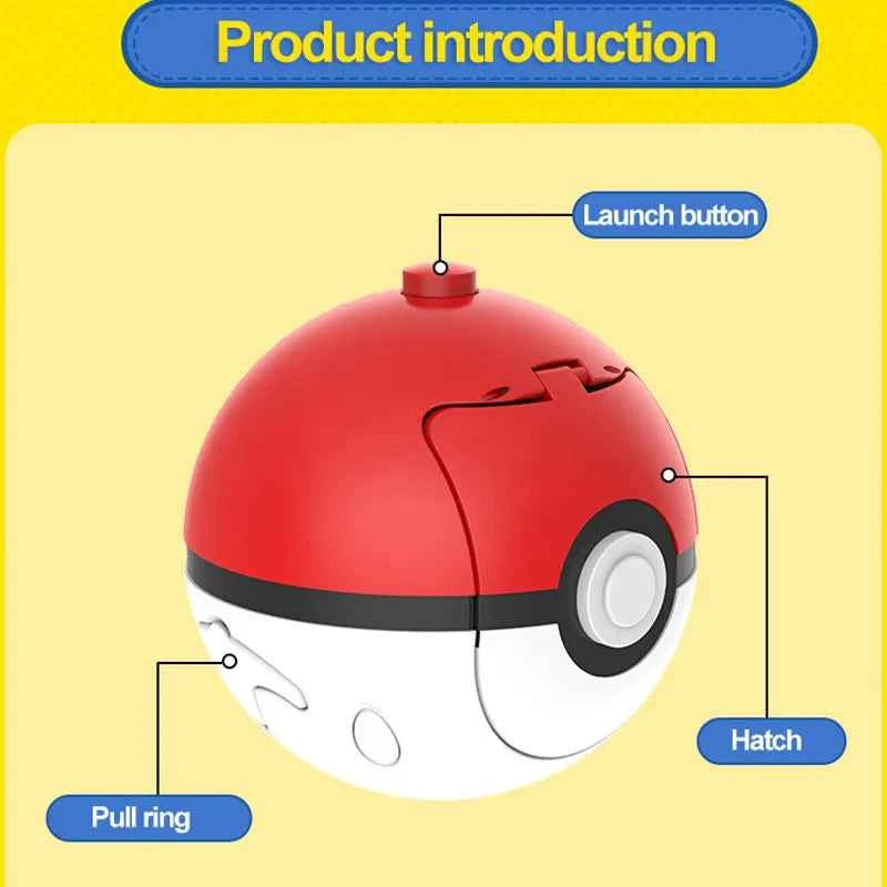 Peonza Batalla Pokémon Arena - Spinning Top Pikachu Charmander Squirtle Niños