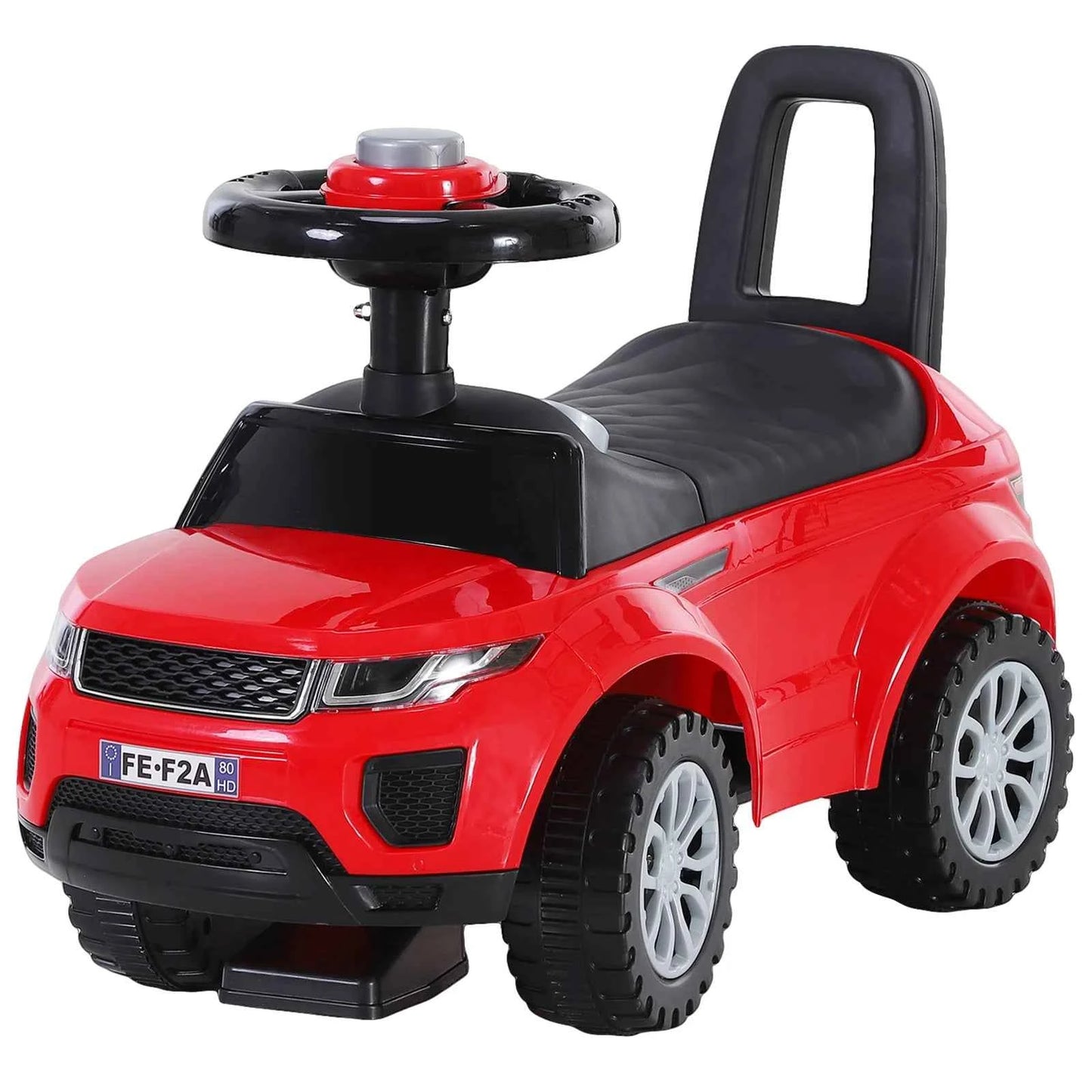 Homcom Quad Ride-On Child Car Without Pedals for Baby Walker Toy