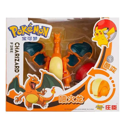 Figura Pokémon Blastoise Transformable - Pokeball Acción Deformación Niños Regalo