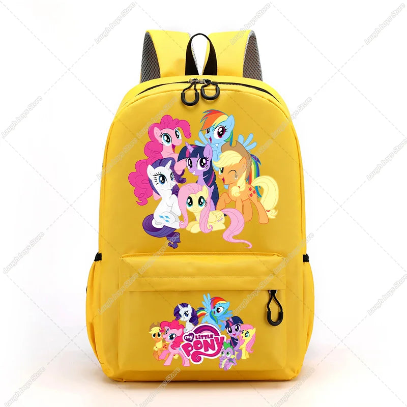 Mochila My Little Pony para Estudiantes - Gran Capacidad Vuelta al Cole - Huellitas de Vida