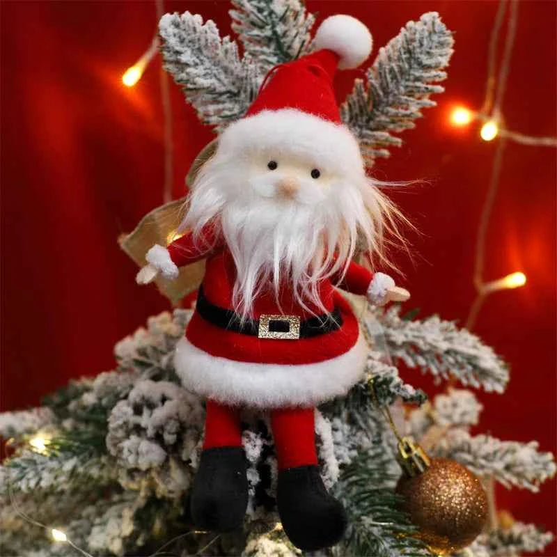 Elfos Navidad Peluche Colgantes Árbol - Muñecos Decoración Navideña Niño Niña Regalo