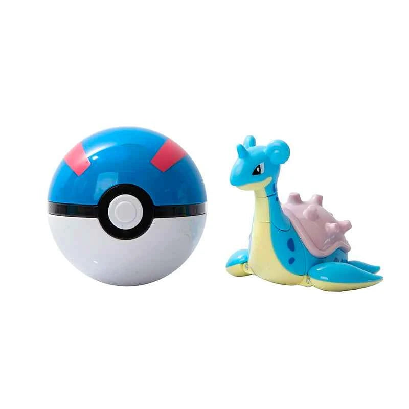 Figura Pokémon Blastoise Transformable - Pokeball Acción Deformación Niños Regalo