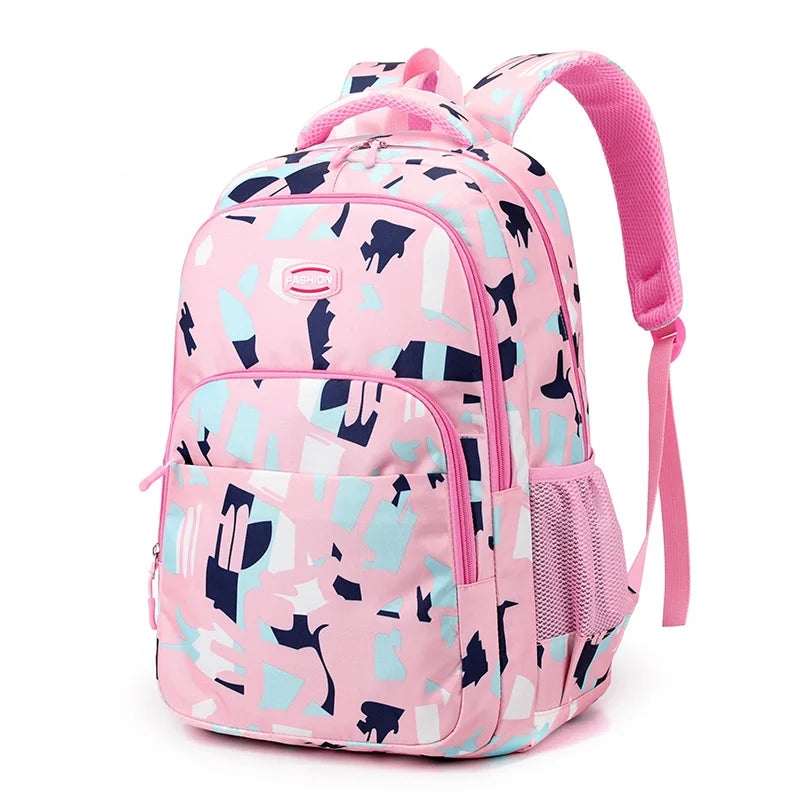 Mochila para Niñas Primaria Grados 4-6 - Elementary School Girls Backpack - Huellitas de Vida