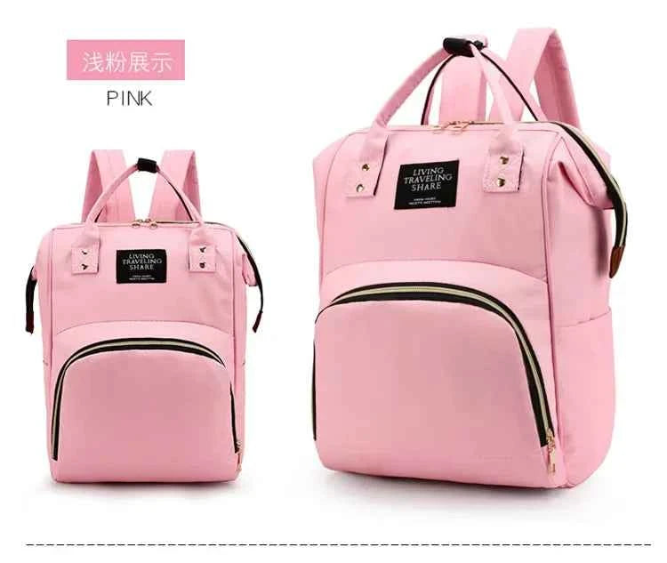 Mochila Mamá Oxford Multifunción Viaje - Bolso Maternal Gran Capacidad Aislante